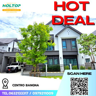 เช่าบ้านเดี่ยว สมุทรปราการ : #R7660 🎉 181168 ให้เช่าบ้าน Centro Bangna