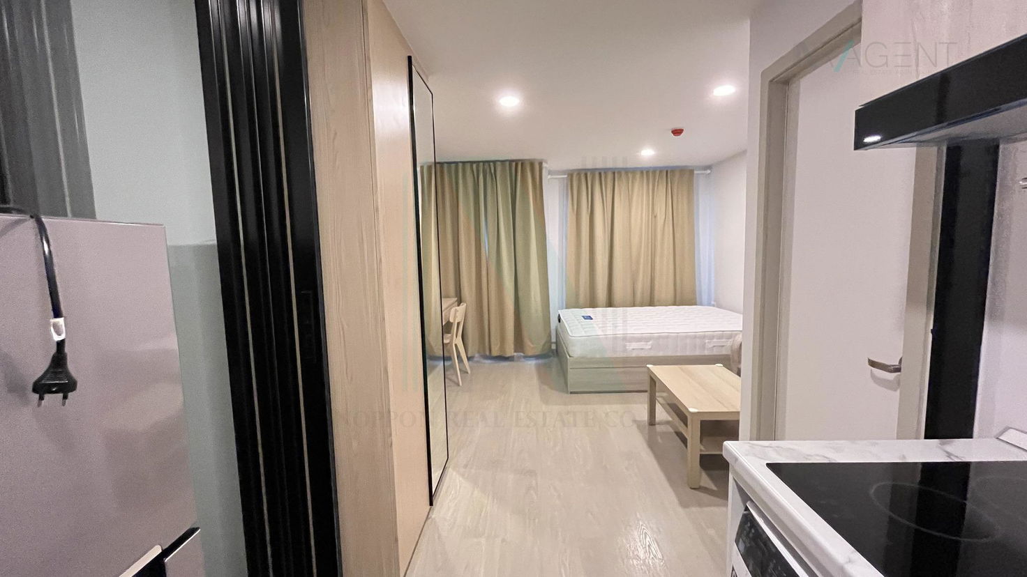 picture 🎊 For Rent Condo BROMPTON PET FRIENDLY SAMRONG-STATION Building 1, Floor 3,Studio, Room size 23.00 sqm - 7/8