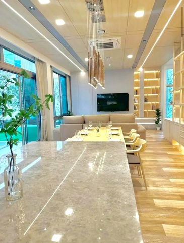 picture Unico Golf Course 700 m. Fully furnished private with a golf course view. Krungthep Kreetha Rd Rama9 - 3/8