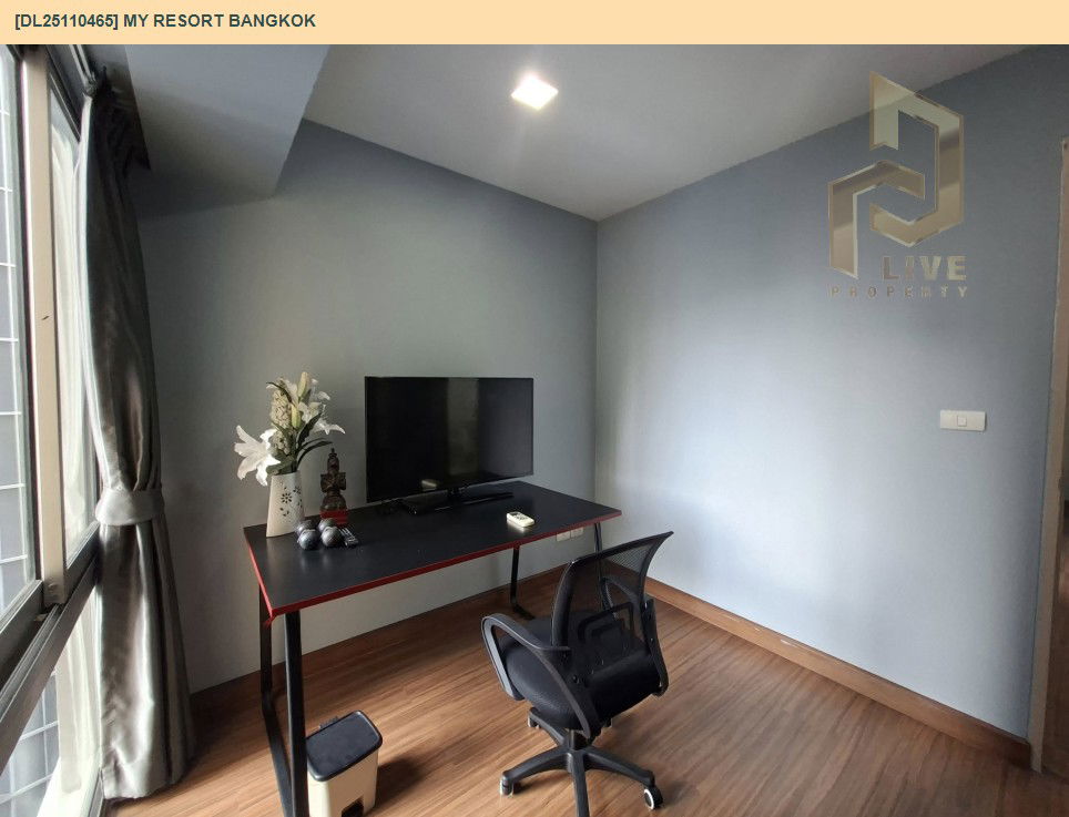 picture DL25110465 Condo for rent, My Resort Bangkok near MRT เพชรบุรี, ready to move in, call urgently 0638692663 LineID @534wlwof - 8/15