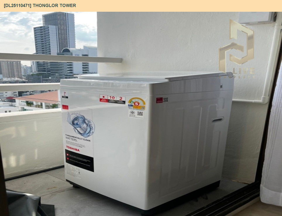 รูป DL25110471 ให้เช่าคอนโด ทองหล่อ ทาวเวอร์ (Thonglor Tower) ใกล้ BTS ทองหล่อ พร้อมเข้าอยู่ โทรด่วน 0638692663 LineID @897iyzll - รูปที่ 16/16