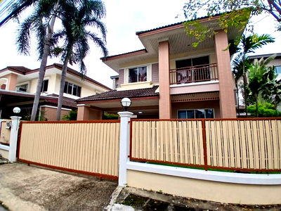 บ้านเดี่ยวให้เช่า : ให้เช่าบ้านเดี่ยว สัมมากร รามคำแหง 112 Tel.0999983897