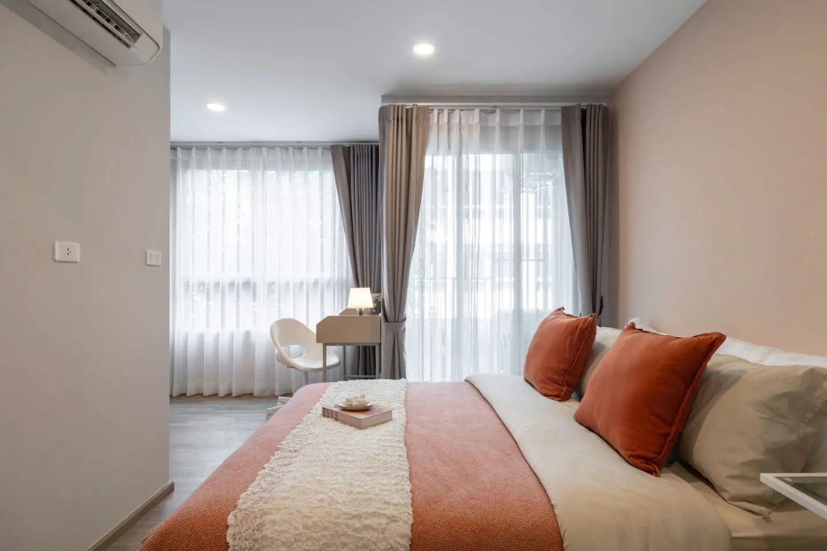 รูป 🎉ราคาพิเศษ เฟล็กซี่ เตาปูน อินเตอร์เช้นจ์ 1 ห้องนอน พร้อม walk-in closet 27.40 sqm. ราคา 1.89 MB พร้อมโปรโมชั่นและส่วนลดพิเศษมากมาย - รูปที่ 3/20