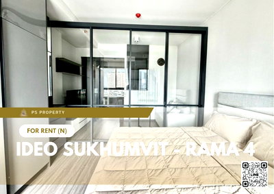 คอนโดให้เช่า : ให้เช่า ✨ IDEO Sukhumvit - Rama 4 ✨ เฟอร์นิเจอร์ และ เครื่องใช้ไฟฟ้าครบ ใกล้ BTS พระโขนง   