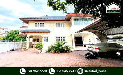 บ้านเดี่ยว เขตบางขุนเทียน : บ้านเดี่ยว 105.8 ตร.วา ท่าข้าม 12 ทำเลดี ใกล้ เซ็นทรัลพระราม 2