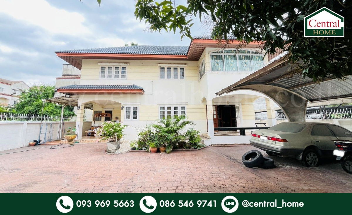 รูป บ้านเดี่ยว 105.8 ตร.วา ท่าข้าม 12 ทำเลดี ใกล้ เซ็นทรัลพระราม 2 - รูปที่ 1/18