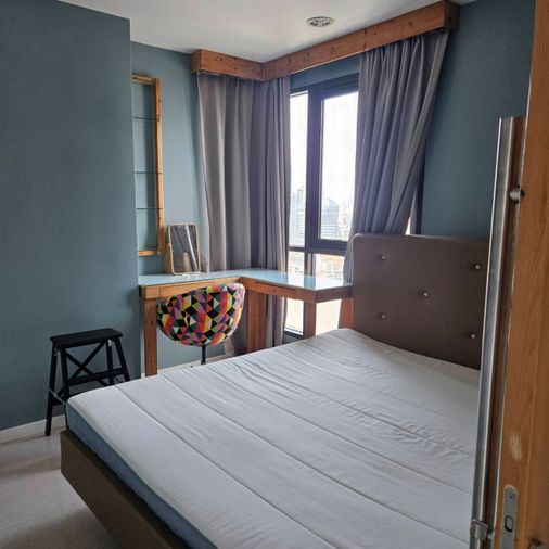 ให้เช่า Ideo Q Ratchatewi ห้อง 2 นอน เฟอร์นิเจอร์ครบ 💞 สนใจแอดไลน์ @best_condo