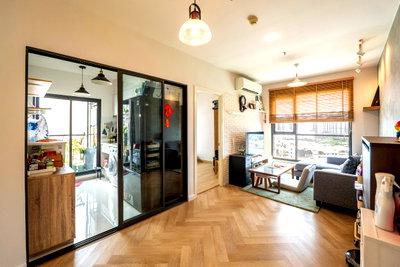 ขายคอนโด : วิวโล่งสองด้าน! Rare Unit รีโนเวทใหม่!! ขายคอนโด ไลฟ์ สุขุมวิท 48 (Life Sukhumvit 48) 2 ห้องนอน 47.77 ตร.ม ใกล้ BTS พระโขนง