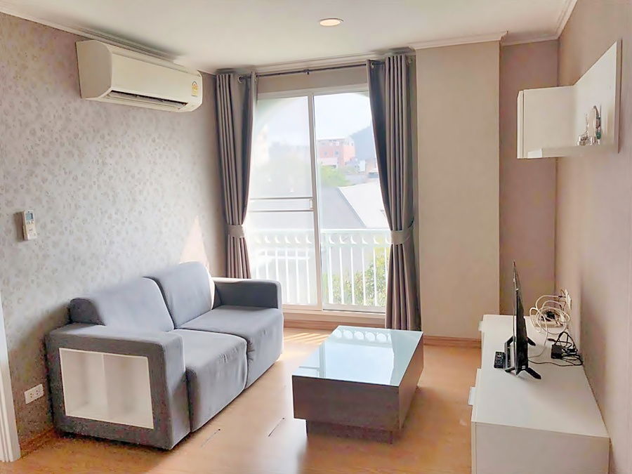 รูป คอนโดห้องมุม 1 ห้องนอน ใกล้โบ๊เบ๊ทาวเวอร์ สภาพดี ราคาดี The Prague Condominium - รูปที่ 3/12