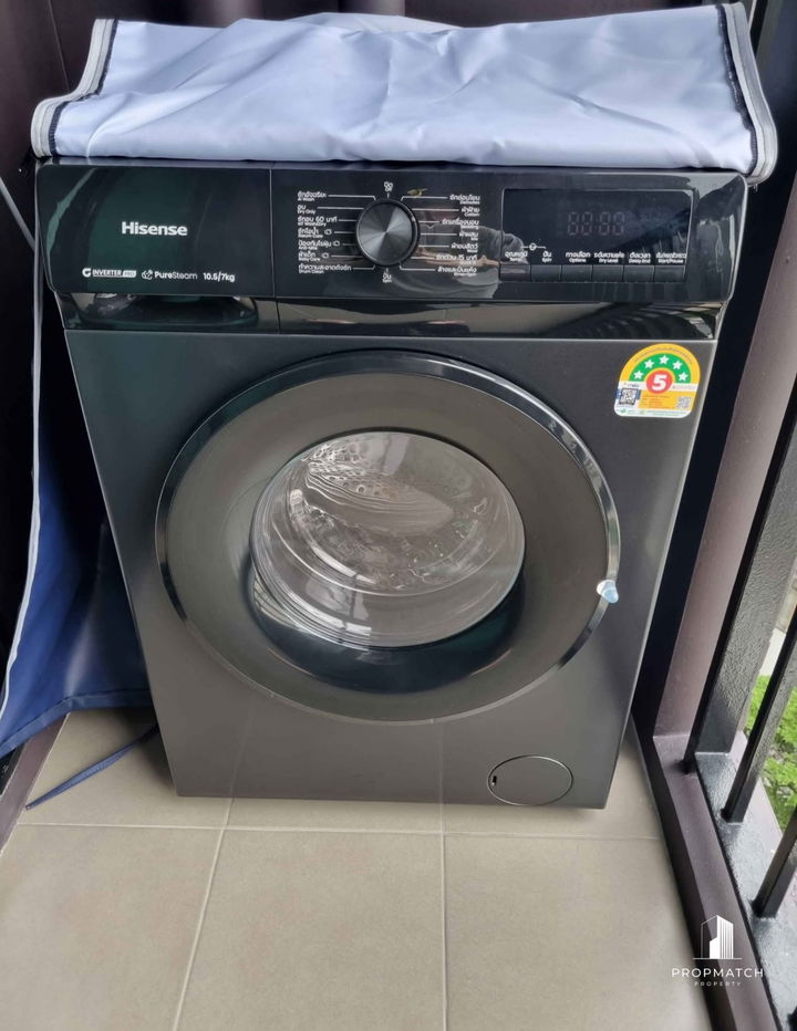 รูป ✨Flash Deal ✨ Nue District R9 ( 1Bed 1Bath 26SQM.) แต่งครบพร้อมอยู่ !! เพียง 20,000บาทต่อเดือน Tel.0981315848 @propmatch - รูปที่ 3/7