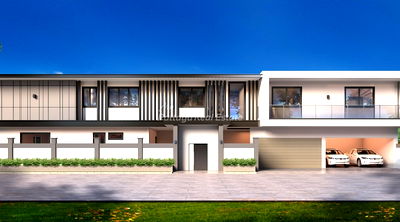 ขายบ้านเดี่ยว : HESRV11 - ขายบ้านวิลล่า 10 ห้องนอน สยาม รอยัล วิว