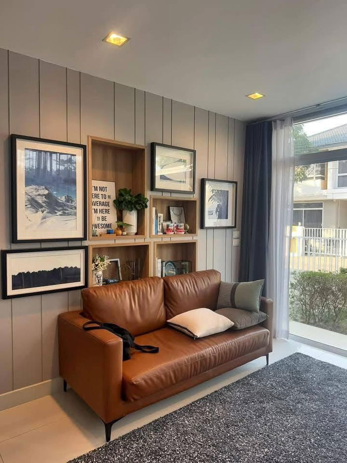 รูป HR3009ให้เช่าบ้านใหม่ เฟอร์ครบพร้อมอยู่ โครงการเทรนดี้ ธารา บางนา ใกล้วัดบางโฉลงนอก เดินทางสะดวก - รูปที่ 18/19