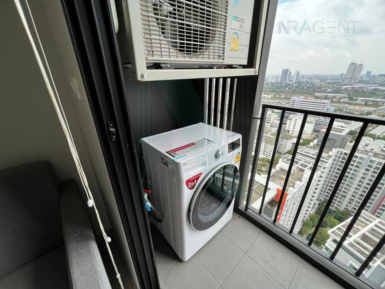 picture For Rent Condo NUE NOBLE SRINAKARIN-LASALLE Building 1, Floor 32,1 bed room, Room size 26.00 sqm - 7/8