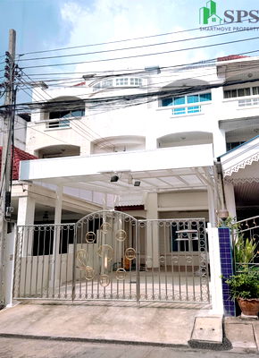 เช่าทาวน์โฮม ซอยลาซาล (สุขุมวิท 105) : ให้เช่าทาวน์เฮ้าส์ โครงการแฮปปี้แลนด์วิลล์ (SPSAD3590)