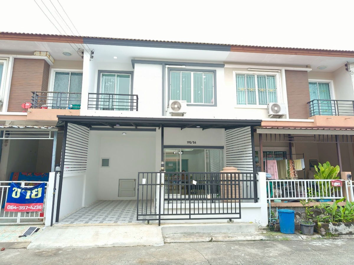 รูป ทาวน์เอาส์ มีนบุรี นิมิตใหม่9/1 หมู่บ้านพนาสนธิ์วิลล่า บ้าน 3 ห้องนอน แถมเฟอร์ครบ นัดชมจองก่อนมีสิทธิ์ก่อน โทร 085-318-6868 - รูปที่ 4/28