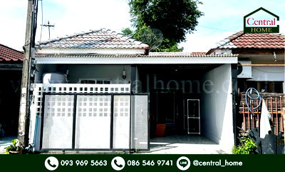 ทาวน์โฮม วิทยาลัยเทคนิคธัญบุรี : ทาวน์เฮ้าส์ ชั้นเดียว พรธิสาร 5 คลอง 7 ธัญบุรี รีโนเวทใหม่ ราคาถูก