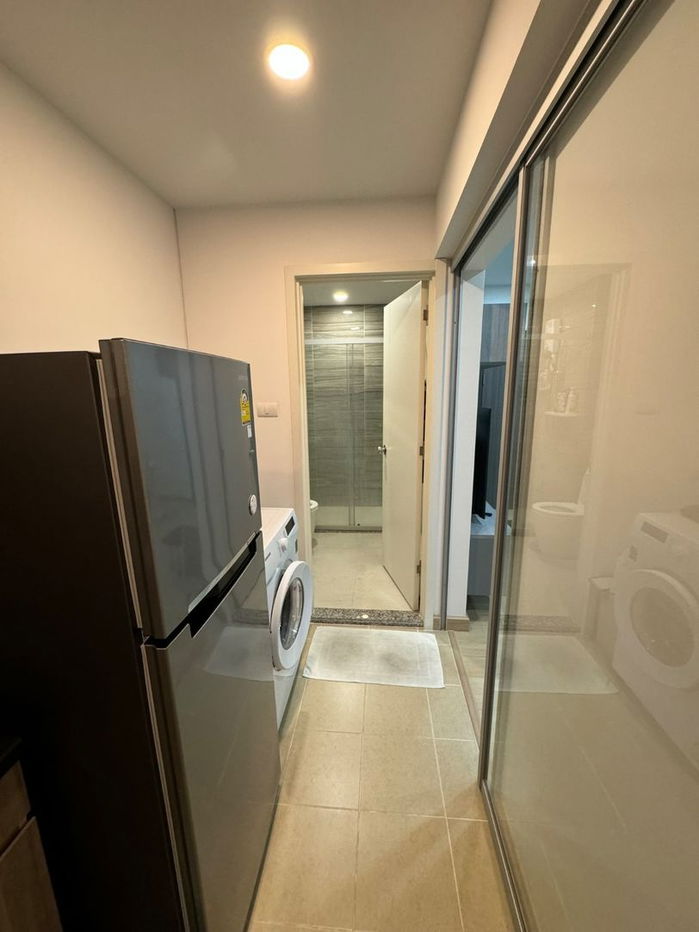 picture ✨ Washing machine available at Supalai Veranda Sukhumvit 117 Condo, 35 sq m, 1 bedroom, 9th floor, only 10,000 baht 🏡💖 - 10/12