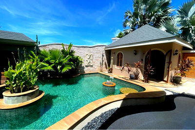 บ้านเดี่ยว เกาะสมุย สุราษฎร์ธานี : [920121068-43] Cozy 2 bedroom mini villa for sale in Plailaem