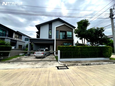 ขายบ้านเดี่ยว : 68111118 : ขายบ้านเดี่ยว 2 ชั้น 4 ห้องนอน หลังมุม บนเนื้อที่ขนาด 53.7 ตารางวา โครงการ อณาสิริ ชัยพฤกษ์-วงแหวน บางบัวทอง นนทบุรี