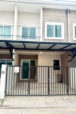 เช่าทาวน์โฮม นิคมอุตสาหกรรมแพรกษา : ให้เช่าบ้าน เบล็สซิตี้ พาร์ค ศรีนครินทร์-เทพารักษ์ (Blessity Park Srinakarin-Theparak)  อยู่ในซอยวงศ์แพทย์ ถนนเทพารักษ์