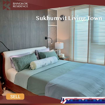 Sukhumvit Living Town - 🌟ห้องกว้าง ทำเลอโศก 🚆ใกล้ MRT เพชรบุรี