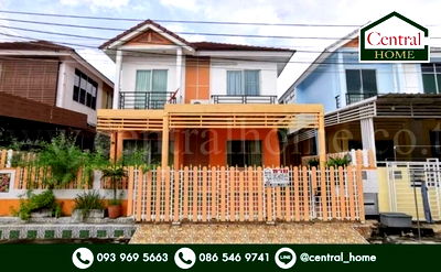 บ้านเดี่ยว เขตหนองแขม : บ้านเดี่ยว ชนันธร กรีนวิลล์ บางบอน 3 เฟอร์ฯครบ พร้อมอยู่