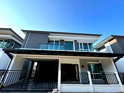 เช่าบ้านเดี่ยว วิทยาลัยพณิชยการเชตุพน : ให้ เช่า บ้านเดี่ยว  เดอะ ซิตี้ สุขสวัสดิ์ 64 ขนาด 233 ตารางเมตร 52.5 ตารางวา 4 ห้องนอน 5 ห้องน้ำ ใกล้รถไฟฟ้าสายสีม่วงสถานีพระประแดง