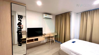 คอนโดให้เช่า : 🔺 ให้เช่าคอนโด บรอมป์ตัน เพ็ท เฟรนด์ลี่ สำโรง-สเตชั่น อาคาร 1 ชั้น 3 สตูดิโอ ขนาด 23.00 ตรม ใกล้ ใกล้ BTS สำโรง