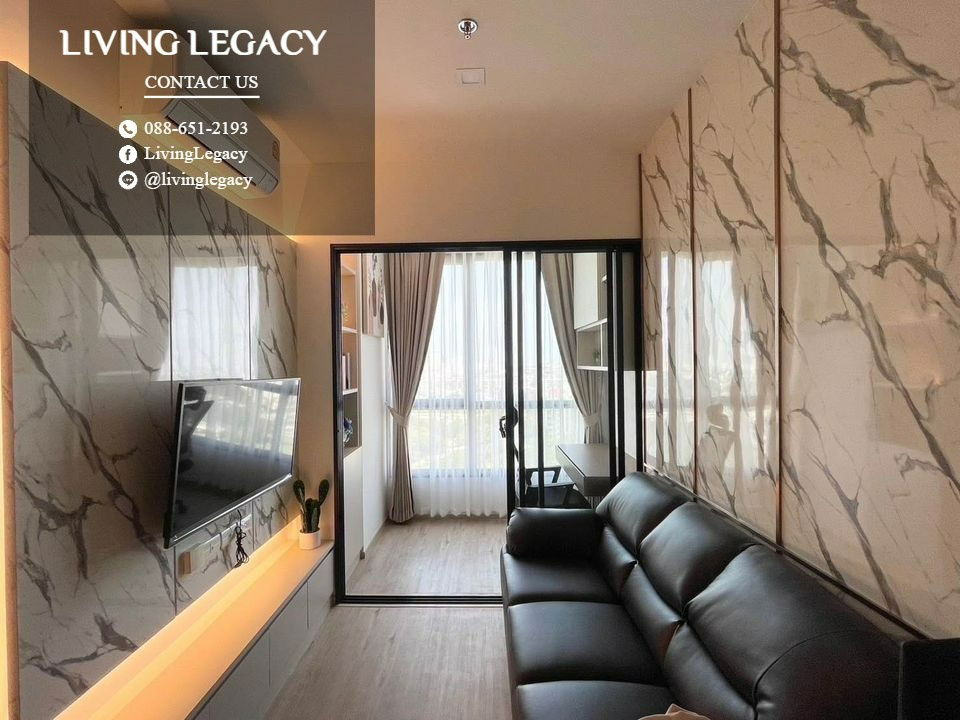 รูป LUGBE45M ให้เช่าคอนโด The Rich Rama 9 - Srinakarin 29 ตร.ม. ชั้น 16 line id : @livinglegacy - รูปที่ 4/10