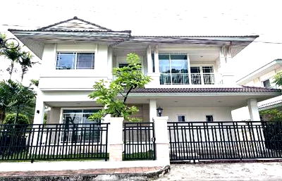 บ้านเดี่ยว สมุทรปราการ : ขายบ้านเดี่ยว หมู่บ้านนันทวันศรีนครินทร์ - 75.6 ตร.ว. 271 ตร.ม. 3นอน 5น้ำ **บ้านใหม่พร้อมเข้าอยู่ ติดจุดขึ้น-ลงทางด่วน เพียง 2 นาที**