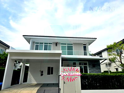 บ้านเดี่ยวให้เช่า : 📌 ให้เช่าบ้านเดี่ยว 2 ชั้น มัณฑนา 2 บางนา กม.7 4 ห้องนอน 4 ห้องน้ำ