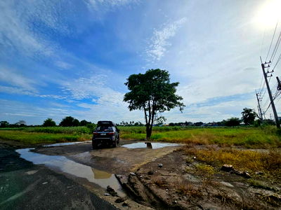 ที่ดิน กระทุ่มแบน สมุทรสาคร : AS059 ขายที่ดินขนาด 21-2-11 ไร่ สวยงามติดถนน พร้อมถมแล้ว ใกล้ถนนพระราม 2 ถนนกว้างการเดินทางสะดวก สมุทรสาคร