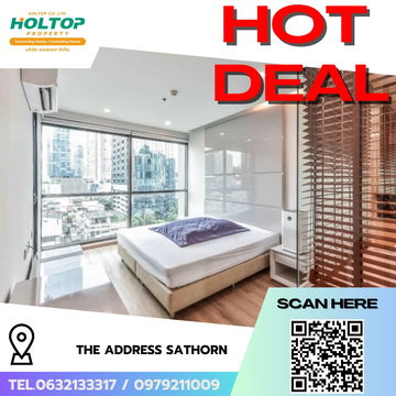 #R7658 🎉 181168 Condo for rent The Address Sathorn