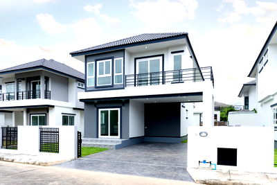 บ้านเดี่ยว เชียงใหม่ : ขายบ้านเดี่ยว 2 ชั้น พื้นที่ใช้สอย 150  ตรม. เริ่มต้น 4.xxล้าน ทำเลใกล้เมือง