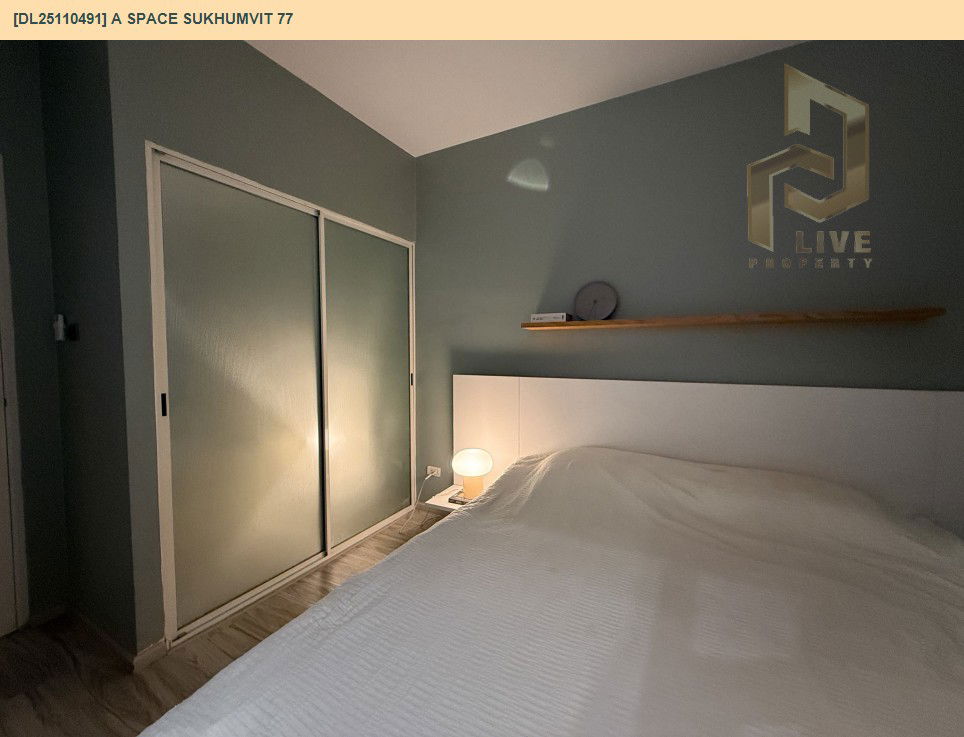 picture DL25110491 Condo for rent, A Space Sukhumvit 77 near BTS On Nut, ready to move in, call urgently 0638692663 LineID @534wlwof - 4/10