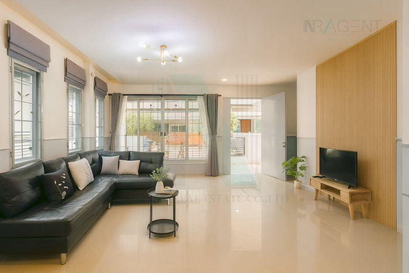 รูป 📌 ขายบ้านเดี่ยว โครงการ มอตโต้ กาญจนาภิเษก-พระราม 2 2 ชั้น 3 ห้องนอน 3 ห้องน้ำ - รูปที่ 2/8