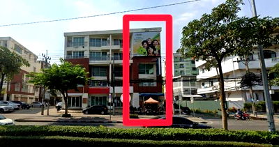 Shophouses for rent วิทยาลัยเทคนิคราชสิทธาราม : For rent: Commercial-residential building, 4 floors (with mezzanine), 1 unit in the Thong Pan 1 Townhome Project (Tha Kham 8)