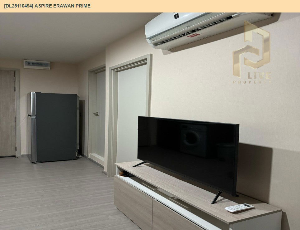 picture DL25110494 Condo for rent, Aspire Erawan Prime near BTS Chang Erawan, ready to move in, call urgently 0638692663 LineID @534wlwof - 6/12