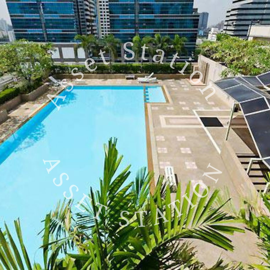 picture Grand Park View Asoke for rent, 2 bedrooms, partitioned room, available this January, near BTS Phetchaburi - 7/7