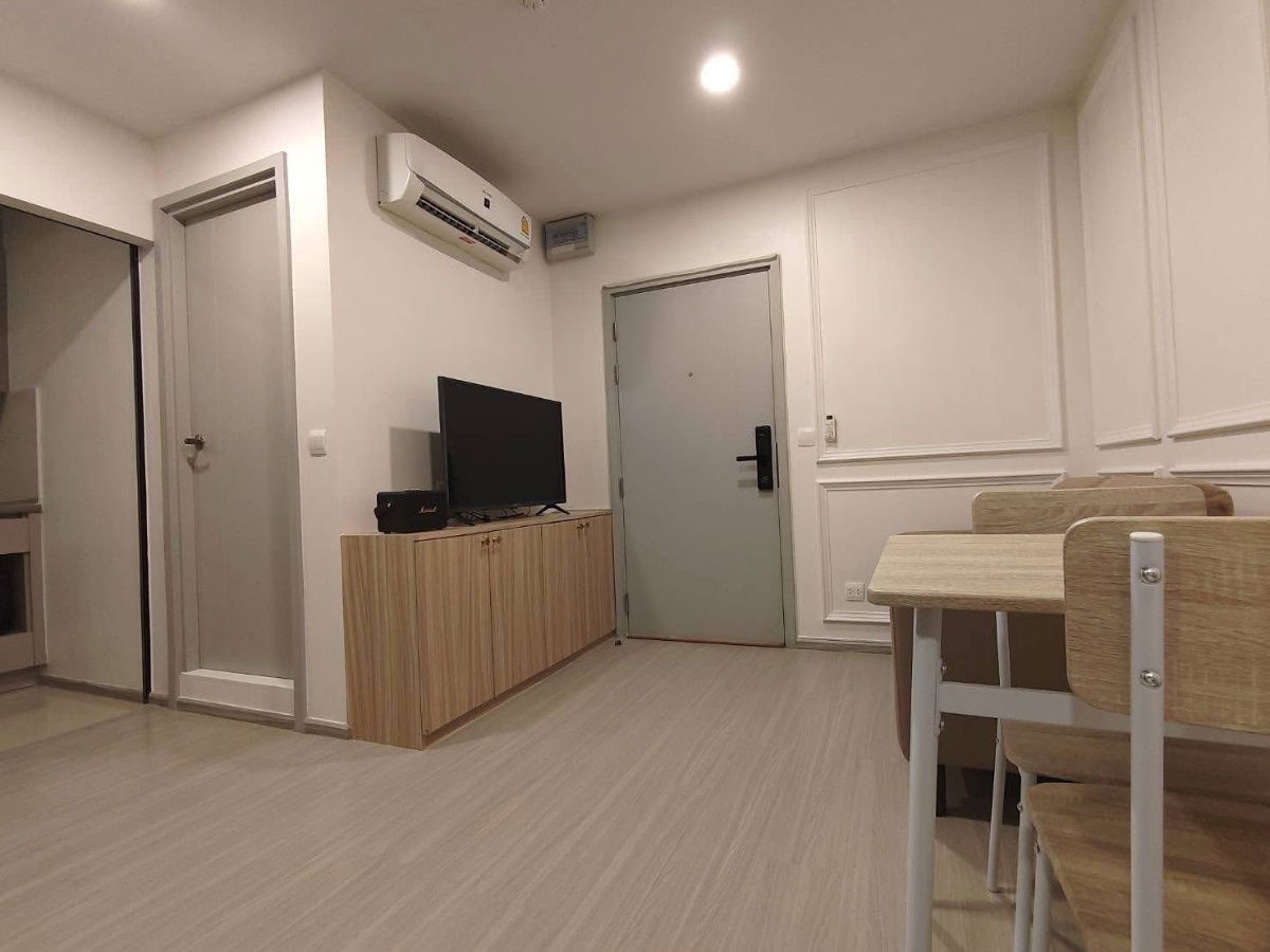 picture ⚡💥 Urgent for rent, Condo Aspire Asoke-Ratchada, new renovated room, ready to move in, 1 Bed 1 Bath 30 sq m. ☘️🏙️ - 1/8