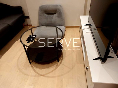 คอนโดให้เช่า : 🔥1นอน ห้องกว้าง เฟอร์จัดเต็มมาก ห้องแต่งครบ พร้อมอยู่ คอนโดหรู ทำเลดี ใกล้ MRTพระราม 9 @ Ashton Asoke - Rama 9