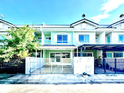 ทาวน์โฮม วิทยาลัยเทคนิคกาญจนาภิเษกสมุทรปราการ : ขายทาวน์โฮม 2 ชั้น หมู่บ้านวิลลาจจิโอ บางนา ใกล้เมกาบางนา ใกล้ABAC รีโนเวทใหม่พร้อมอยู่