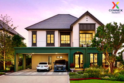 Houses for sale Nonthaburi : For Sale House , Saransiri Ratchapruek - 345 , MRT-Sri Rat , Khlong Khoi , Pak Kret , Nonthaburi , CX-137281 ✅ Live chat with us ADD LINE @connexproperty ✅ 