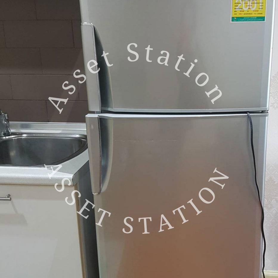 picture Grand Park View Asoke for rent, 2 bedrooms, partitioned room, available this January, near BTS Phetchaburi - 3/7