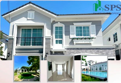 เช่าบ้านเดี่ยว เมืองสมุทรปราการ สมุทรปราการ : บ้านเดี่ยว โกลเด้น นีโอ สุขุมวิท ลาซาล ( SPSEVE1445 )