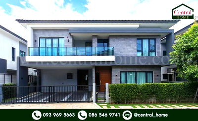 ขายบ้านเดี่ยว : บ้านเดี่ยว เดอะ ซิตี้ บางนา บ้านใหม่ พร้อมอยู่ ใกล้ เมกะบางนา