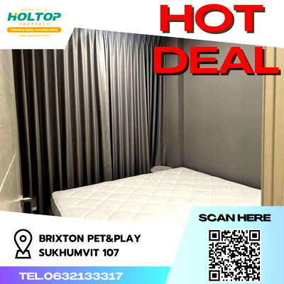 Condos for rent : #Z3231💥 191168 🔥Condo for rent: BRIXTON Pet & Play Sukhumvit 107
