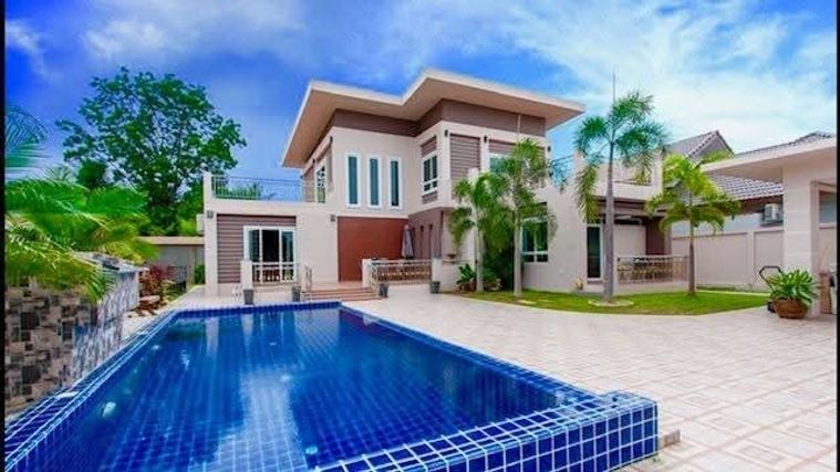 บ้านเดี่ยว2ชั้นพร้อมสระส่วนตัวบนพื้นที่2งาน ใกล้หาดบางเสร่ ห่างสุขุมวิทเพียง800เมตร