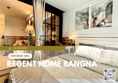 Condos for rent : For rent ✨ Regent home bangna ✨ Fully furnished and equipped, near BTS Bangna