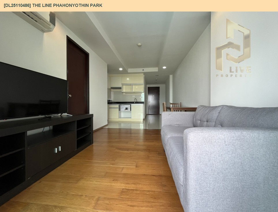 picture DL25110486 Condominium for sale, THE LINE Phahonyothin Park, ready to move in. Call 0638692663 LineID@897iyzll - 6/8